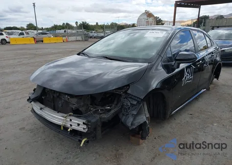 2020 Toyota Corolla Le из США, поврежденный, VIN 5YFEPRAE9LP132572